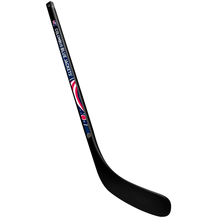 NHL Columbus Blue Jackets Plastic Player Mini Stick- Right Curve
