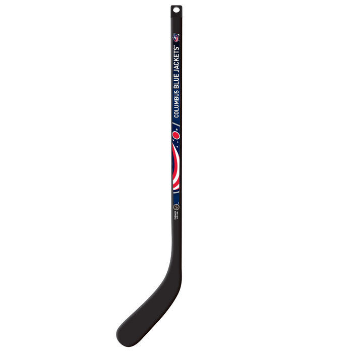 NHL Columbus Blue Jackets Plastic Player Mini Stick- Right Curve