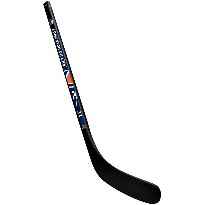 NHL Edmonton Oilers Plastic Player Mini Stick- Left Curve