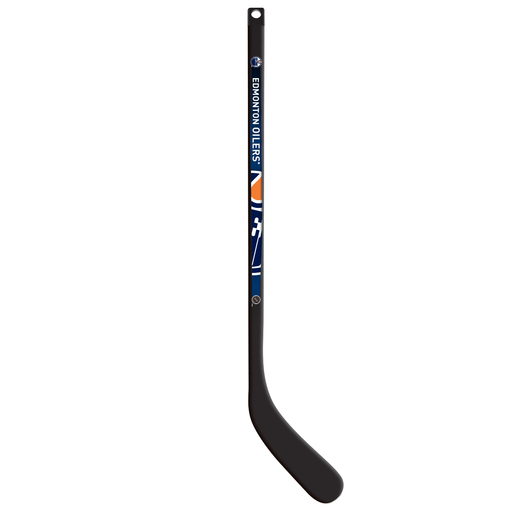 NHL Edmonton Oilers Plastic Player Mini Stick- Left Curve