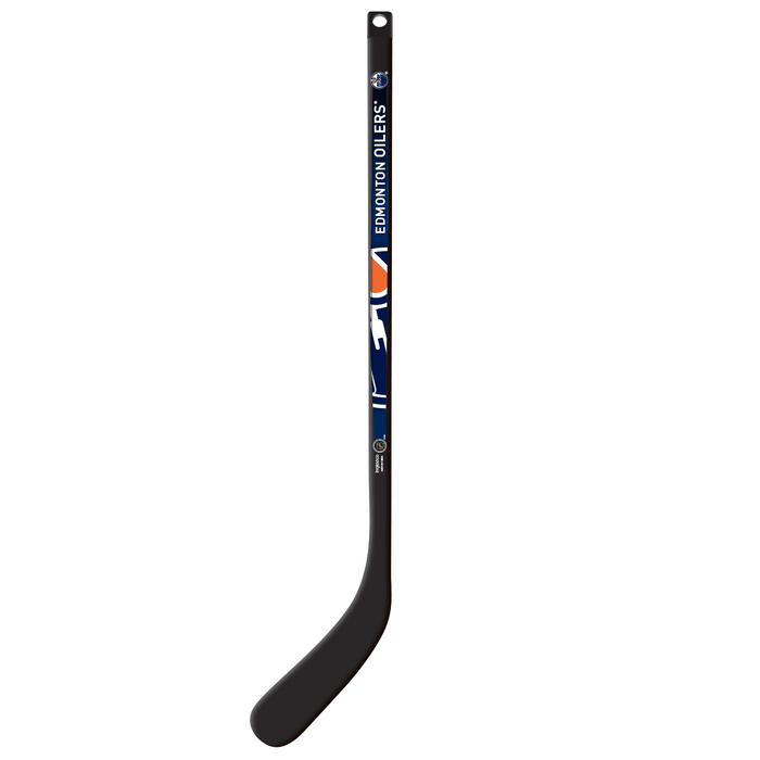 NHL Edmonton Oilers Plastic Player Mini Stick- Right Curve