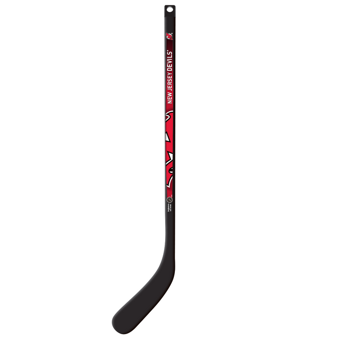 NHL New Jersey Devils Plastic Player Mini Stick- Right Curve