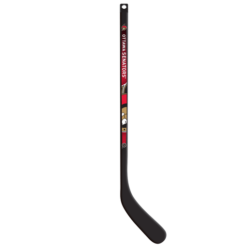 NHL Ottawa Senators Plastic Player Mini Stick- Left Curve