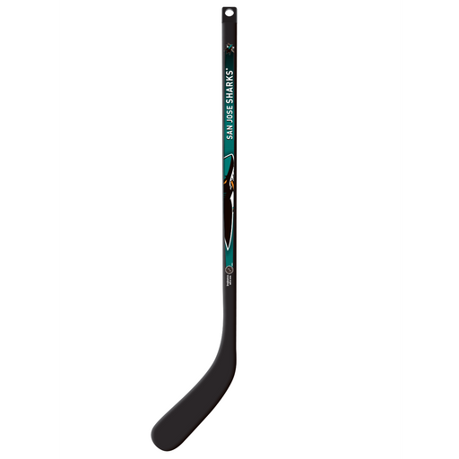 NHL San Jose Sharks Plastic Player Mini Stick- Right Curve