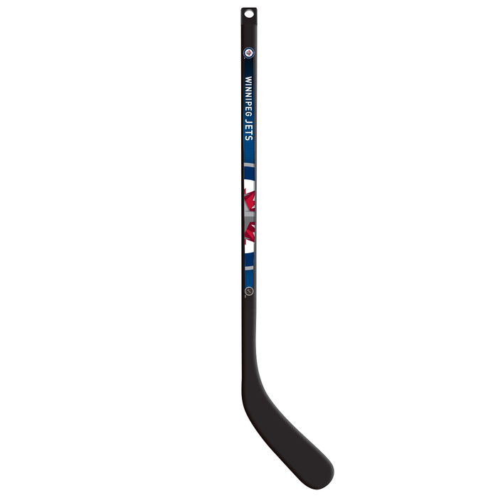 NHL Winnipeg Jets Plastic Player Mini Stick- Left Curve