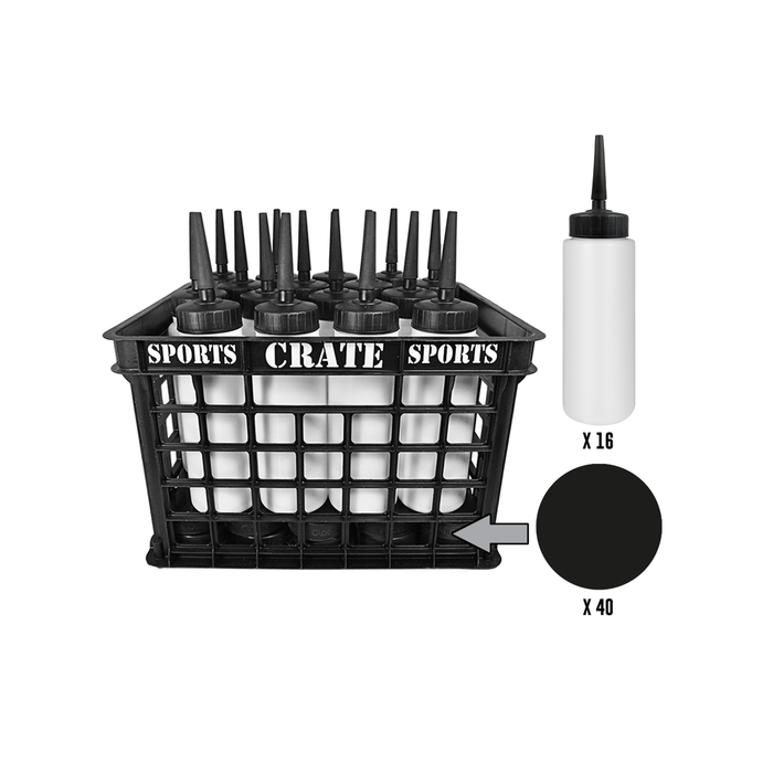Coach Crate Straw Pull Bottles Slovakian Hockey Set
