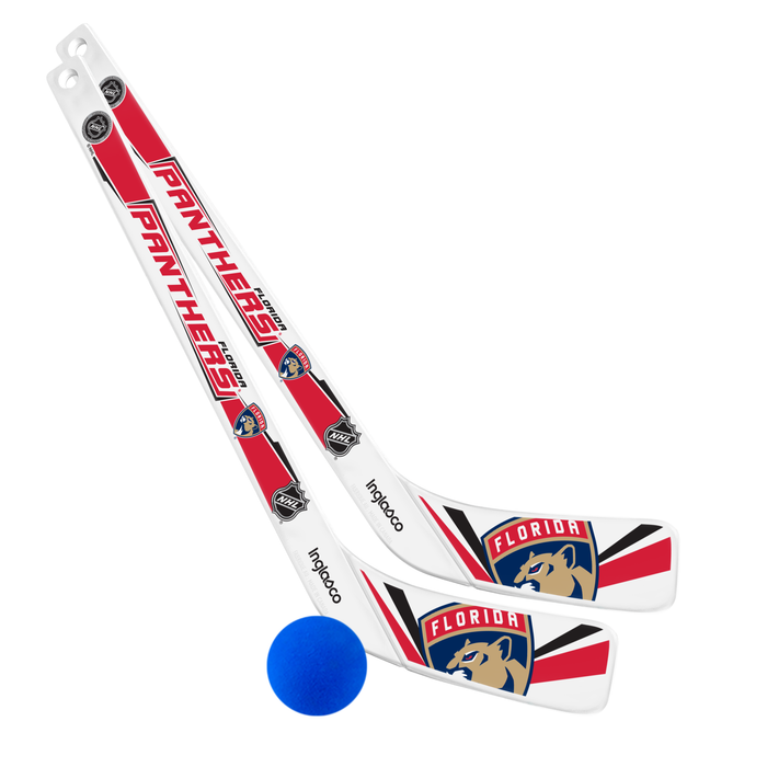 NHL Florida Panthers 1 on 1 Gen II two-stick set in red, navy and white with team crest