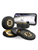 NHL Boston Bruins Ultimate Fan 3-Pack. Includes: 1 NHL Official Classic Souvenir Hockey Puck / 4 Coasters / 1 Media Device Holder