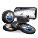 NHL Edmonton Oilers Ultimate Fan 3-Pack. Includes: 1 NHL Official Classic Souvenir Hockey Puck / 4 Coasters / 1 Media Device Holder