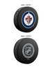 NHL Winnipeg Jets Ultimate Fan 3-Pack. Includes: 1 NHL Official Classic Souvenir Hockey Puck / 4 Coasters / 1 Media Device Holder