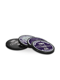 PWHL 2024 Walter Cup Champions Minnesota Official Hockey Puck Drink Coasters (4-pack) In Cube