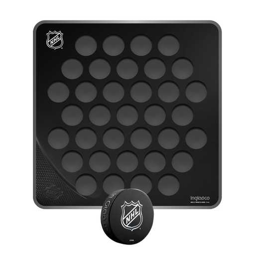 NHL Hockey Puck Presentation Wall Plaque. Proudly Display Your NHL Puck Collection. Includes One NHL Shield Classic Souvenir Collector Hockey Puck.