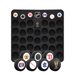 Hockey Puck Presentation Wall Plaque. Proudly Display Your Puck Collection. Includes one NHL Vintage Shield and the NHL Original Six Vintage Souvenir Collector hockey pucks.