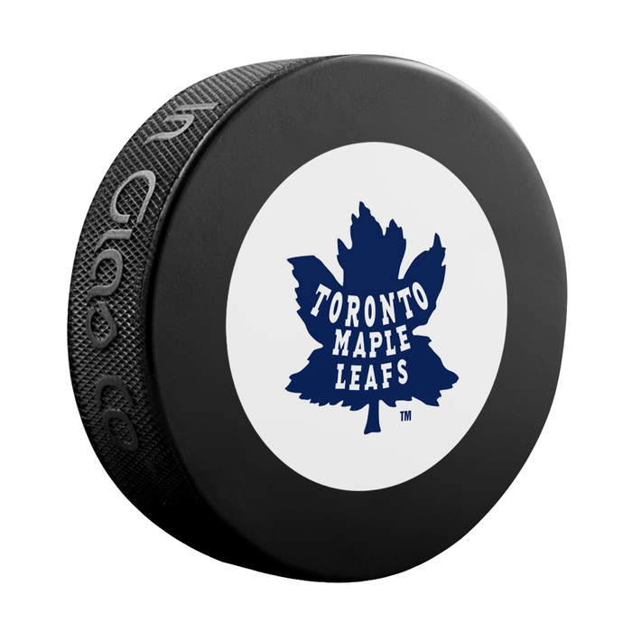 NHL Vintage Toronto Maple Leafs Hockey Puck Wall Plaque