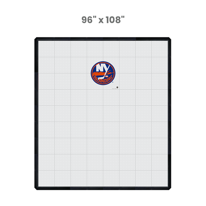 NHL New York Islanders (standard-sized logo) Hockey Training Surface