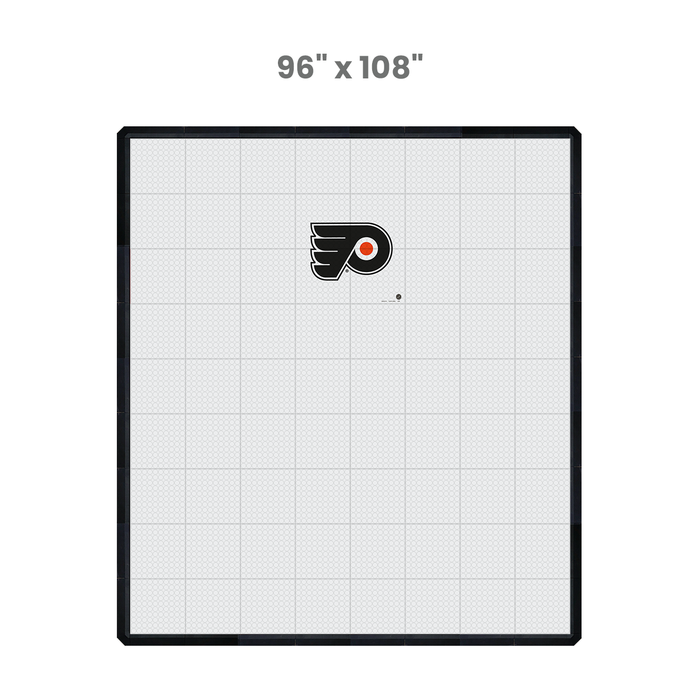 NHL Philadelphia Flyers (standard-sized logo) Hockey Training Surface