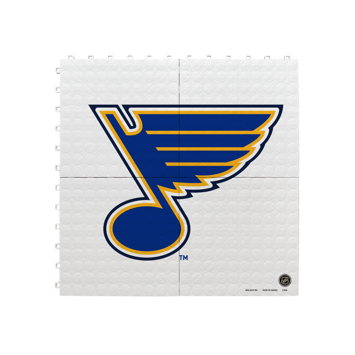 NHL St. Louis Blues (standard-sized logo) Hockey Training Surface