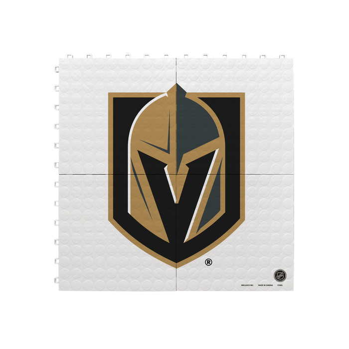 NHL Vegas Golden Knights (standard-sized logo) Hockey Training Surface