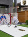 NHL Vegas Golden Knights (standard-sized logo) Hockey Training Surface