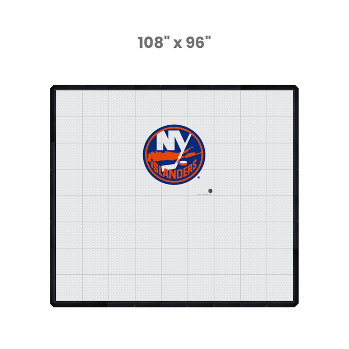 NHL New York Islanders (large-sized logo) Hockey Training Surface