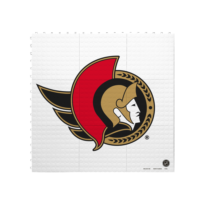 NHL Ottawa Senators (large-sized logo) Hockey Training Surface