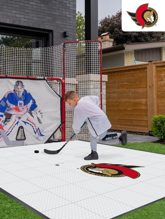 NHL Ottawa Senators (large-sized logo) Hockey Training Surface