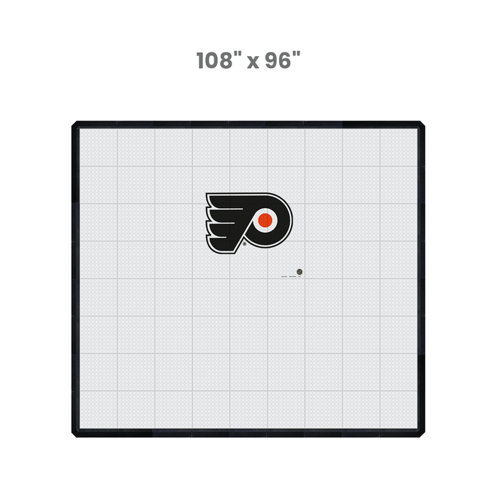 NHL Philadelphia Flyers (large-sized logo) Hockey Training Surface