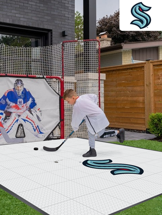 NHL Seattle Kraken (large-sized logo) Hockey Training Surface
