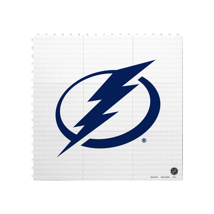 NHL Tampa Bay Lightning (large-sized logo) Hockey Training Surface
