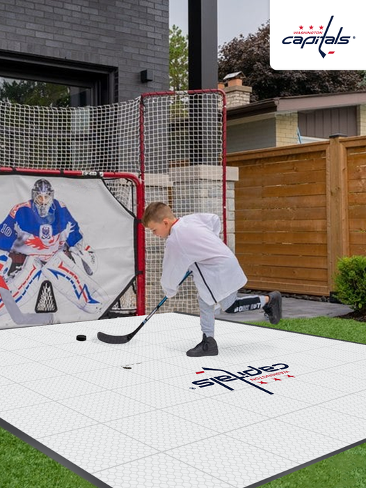 NHL Washington Capitals (large-sized logo) Hockey Training Surface