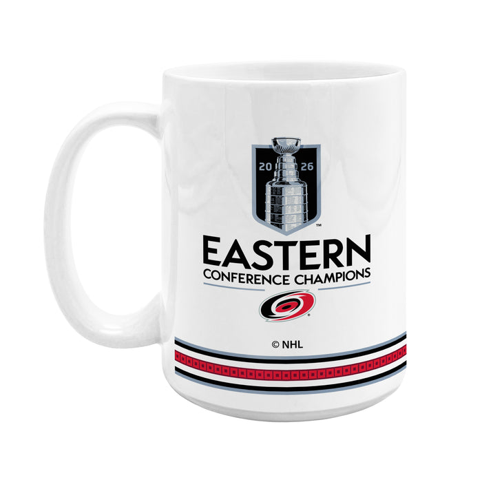 NHL Carolina Hurricanes Playoffs 2026 15 OZ Ceramic Mug Sublimated  Eastern Conference Champs