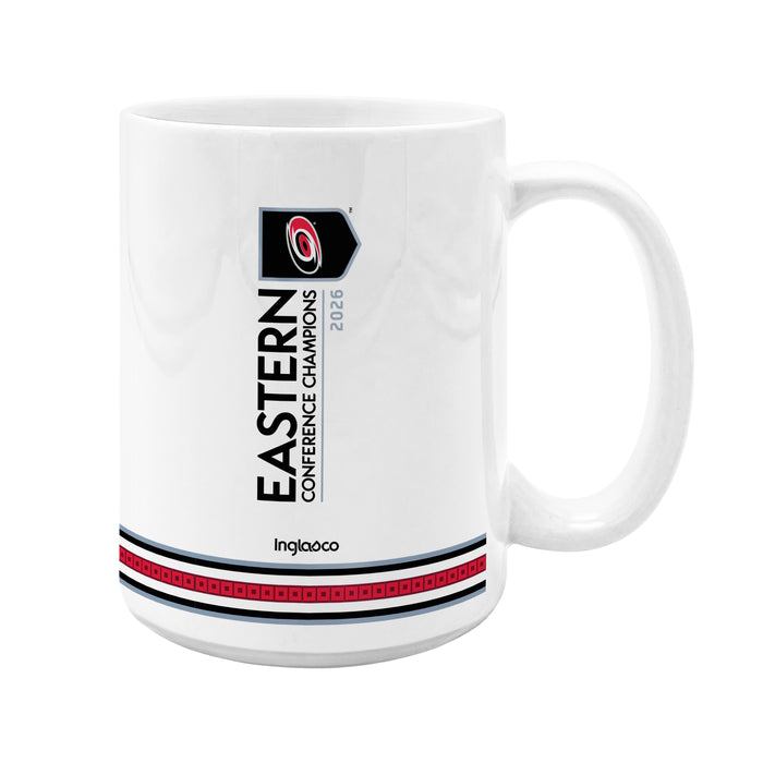 NHL Carolina Hurricanes Playoffs 2026 15 OZ Ceramic Mug Sublimated  Eastern Conference Champs