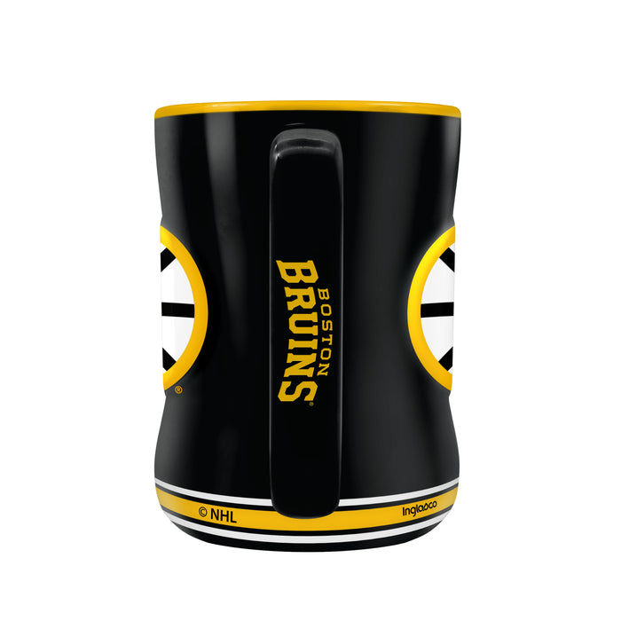 Boston Bruins Team Crest Sculpted Mug (14 oz)
