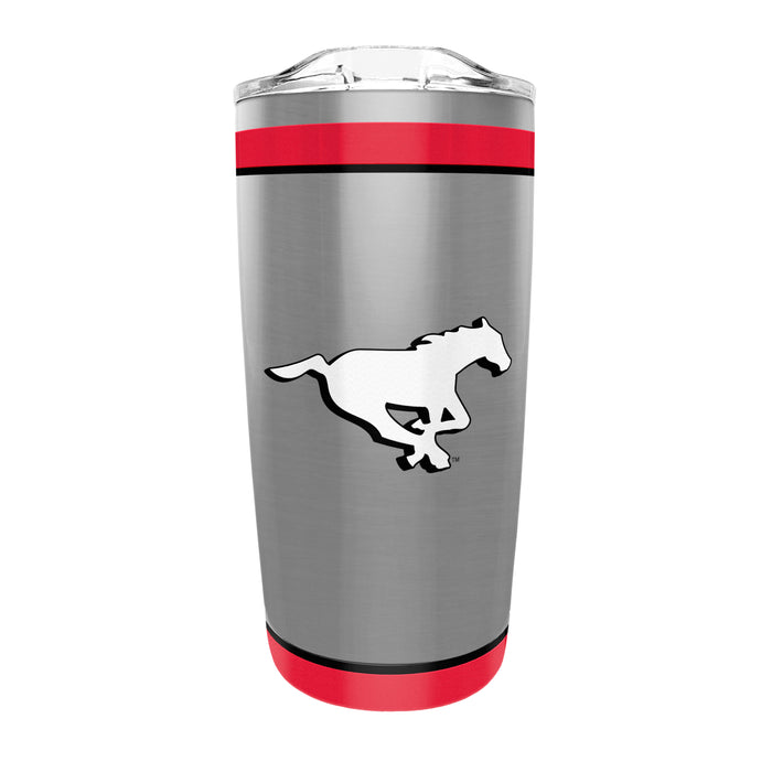 CFL Calgary Stampeders 20 Oz Stainless Steel Tumbler