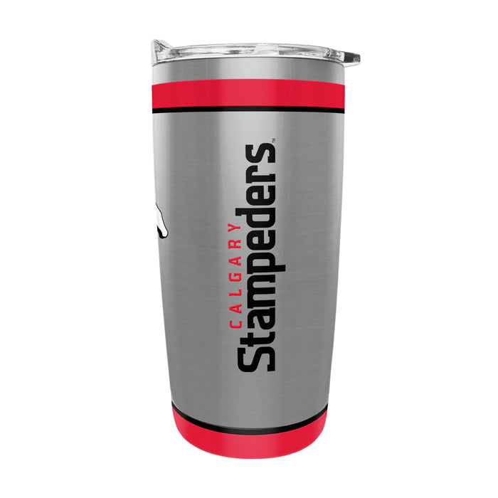 CFL Calgary Stampeders 20 Oz Stainless Steel Tumbler