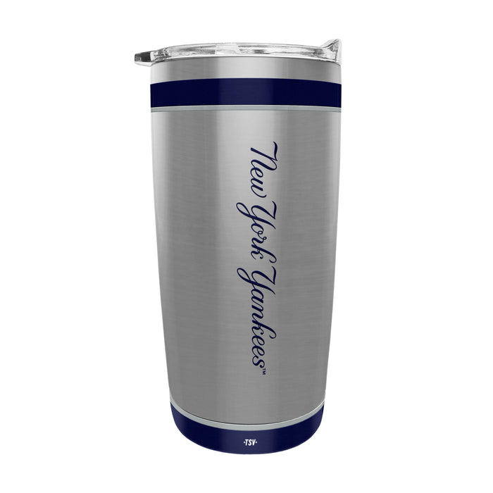 MLB New York Yankees 20 Oz Stainless Steel Tumbler