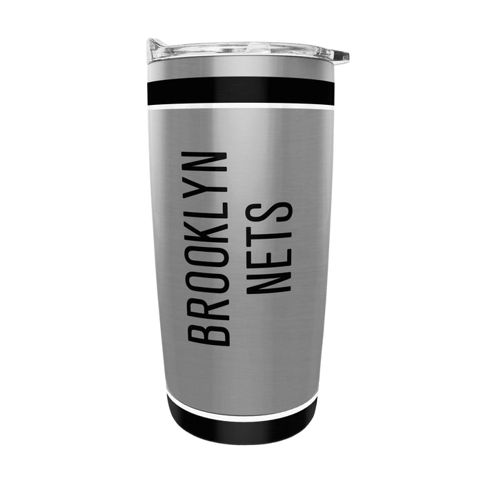 NBA Brooklyn Nets 20 Oz Stainless Steel Tumbler