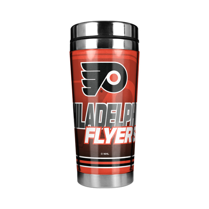 NHL Philadelphia Flyers 16 Oz Stainless Steel Tumbler Full Wrap Insert