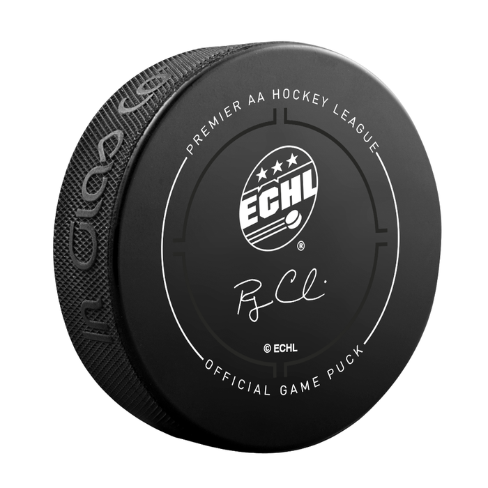 ECHL Florida Everblades 2025-26 Official Game Hockey Puck In Cube