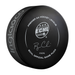 Back of Orlando Solar Bears ECHL official game puck with Premier AA Hockey League text, ECHL star logo and commissioner signature