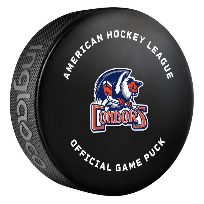AHL Bakersfield Condors 2026-27 Official Game Hockey Puck In Cube