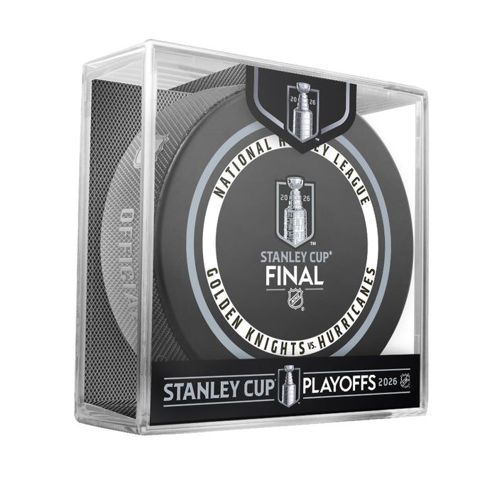 NHL Playoffs 2026 Game Puck 960T Hs Cube R4G5 Carolina Hurricanes vs Vegas Golden Knights