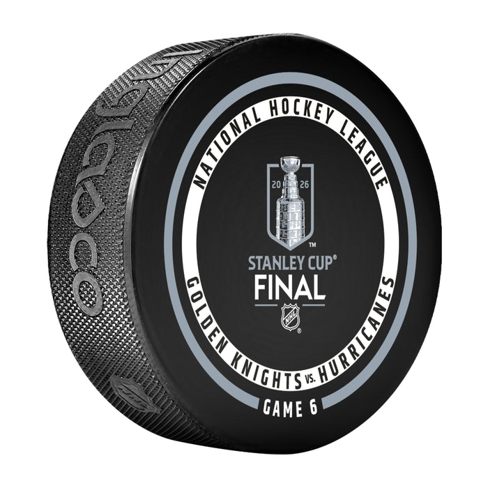 NHL Playoffs 2026 Game Puck 960T Hs Cube R4G6 Carolina Hurricanes vs Vegas Golden Knights