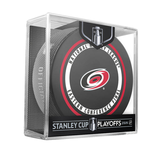 NHL Playoffs 2026 Game Puck 960T Hs Cube R3 Carolina Hurricanes