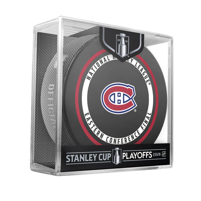 NHL Playoffs 2026 Game Puck 960T Hs Cube R3 Montreal Canadiens