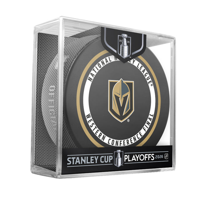 NHL Playoffs 2026 Game Puck 960T Hs Cube R3 Vegas Golden Knights
