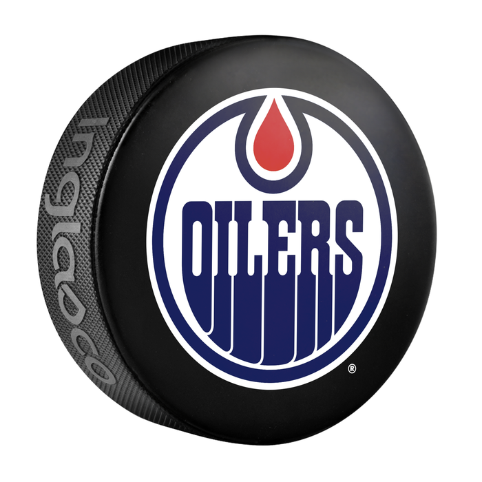 NHL Edmonton Oilers Classic Souvenir Collector Hockey Puck