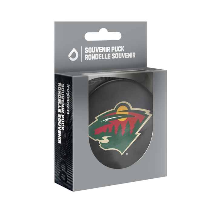 NHL Minnesota Wild Classic Souvenir Collector Hockey Puck