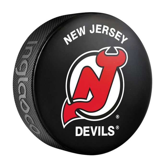 NHL New Jersey Devils Classic Souvenir Collector Hockey Puck