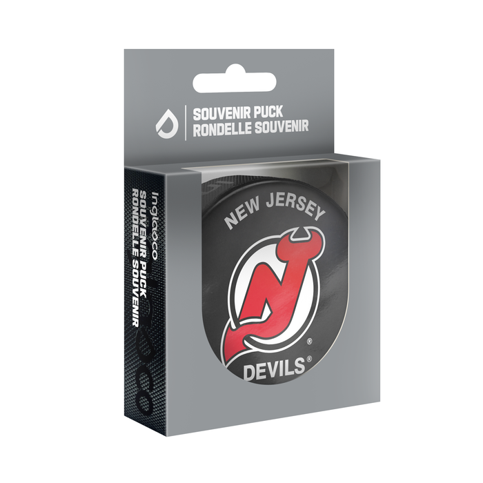 NHL New Jersey Devils Classic Souvenir Collector Hockey Puck